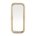 Elegant Rectangular Gold Framed Wall Mirror